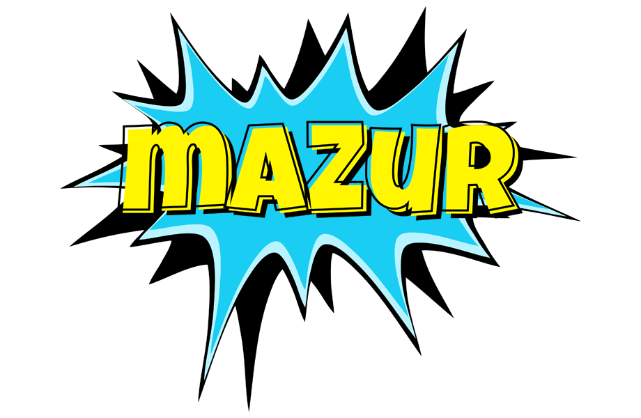 Mazur amazing logo