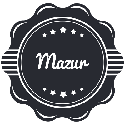 Mazur badge logo