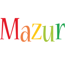 Mazur birthday logo