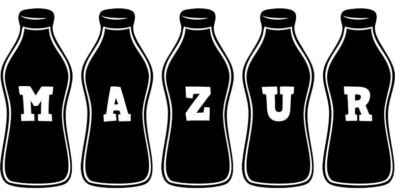 Mazur bottle logo
