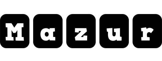 Mazur box logo