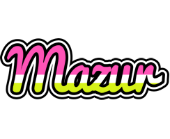 Mazur candies logo