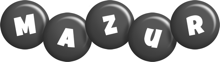 Mazur candy-black logo