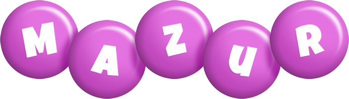 Mazur candy-purple logo
