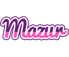 Mazur cheerful logo