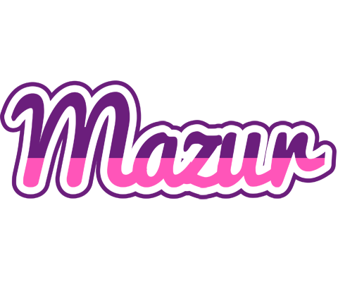 Mazur cheerful logo