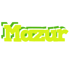 Mazur citrus logo