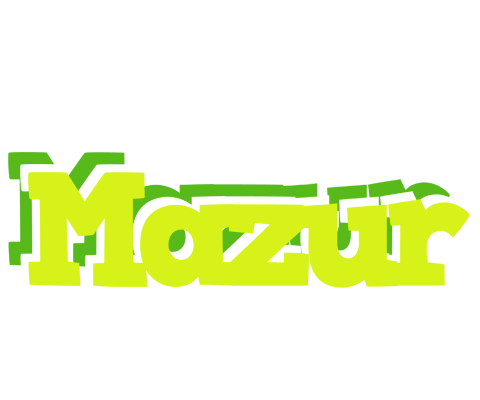 Mazur citrus logo
