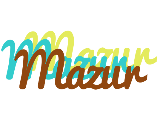 Mazur cupcake logo