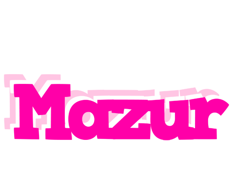 Mazur dancing logo