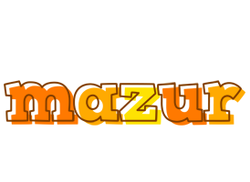 Mazur desert logo