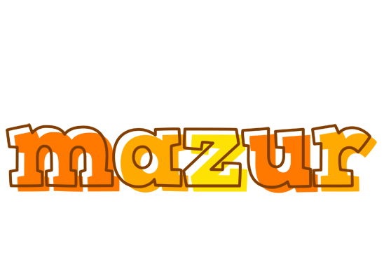 Mazur desert logo
