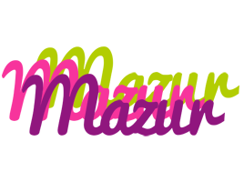 Mazur flowers logo