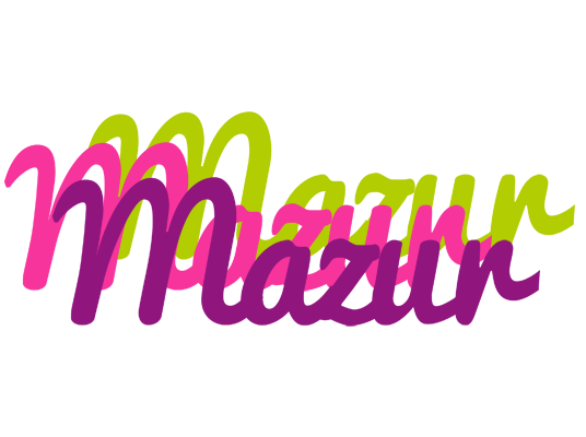 Mazur flowers logo