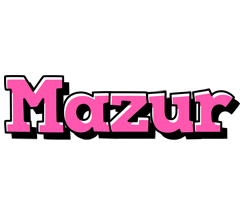 Mazur girlish logo