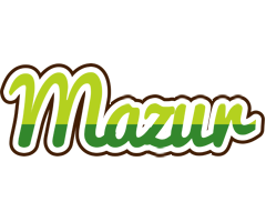 Mazur golfing logo