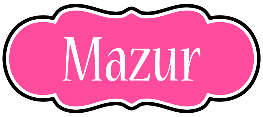 Mazur invitation logo