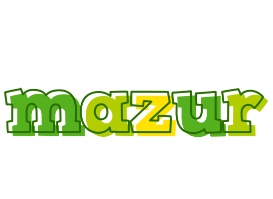 Mazur juice logo