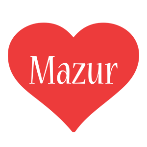 Mazur love logo