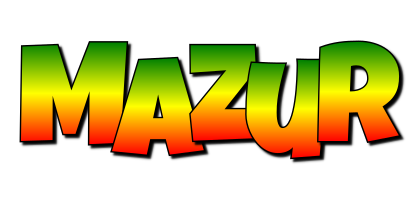 Mazur mango logo