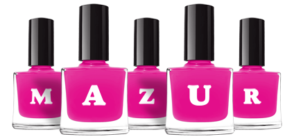 Mazur nails logo