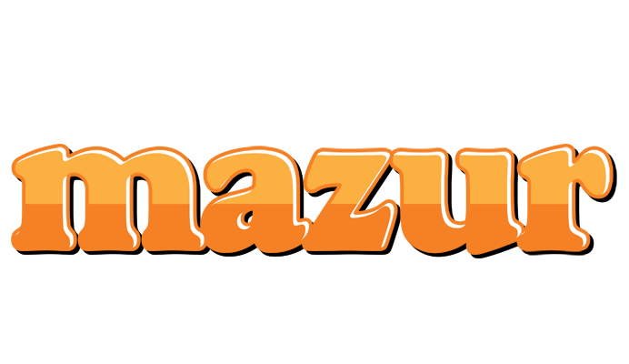 Mazur orange logo