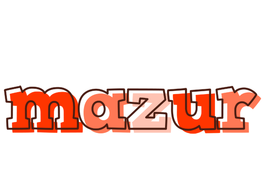 Mazur paint logo