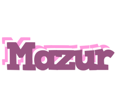 Mazur relaxing logo