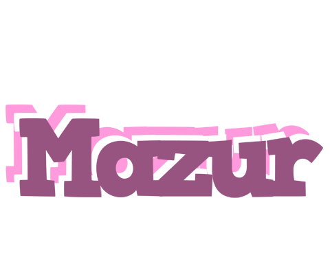 Mazur relaxing logo