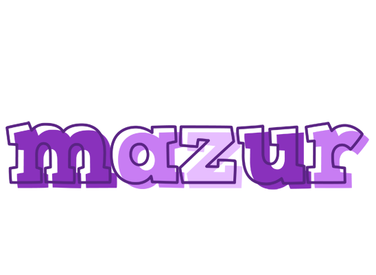 Mazur sensual logo