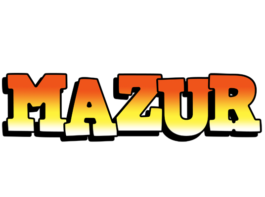 Mazur sunset logo