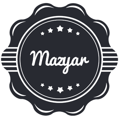 Mazyar badge logo