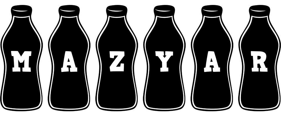 Mazyar bottle logo