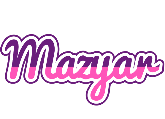 Mazyar cheerful logo