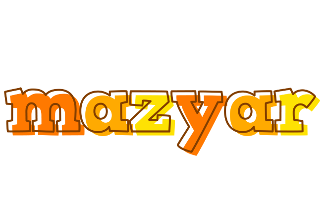 Mazyar desert logo