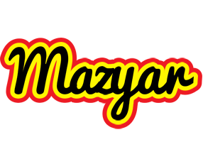 Mazyar flaming logo