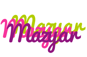 Mazyar flowers logo