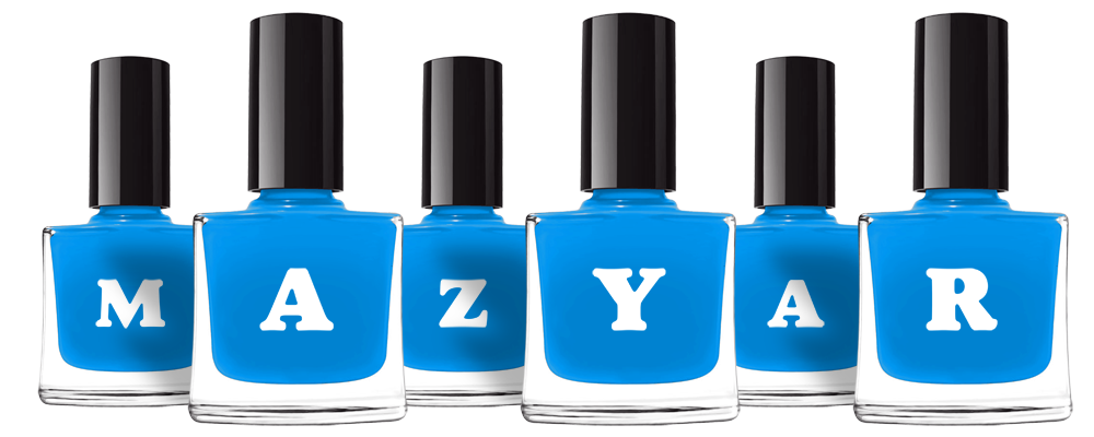 Mazyar glossy logo