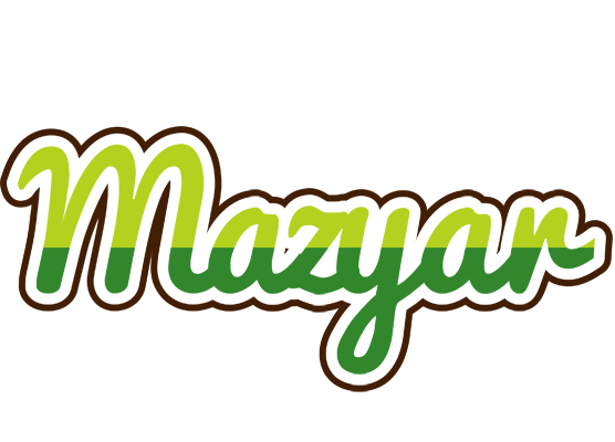 Mazyar golfing logo