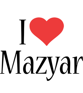 Mazyar i-love logo