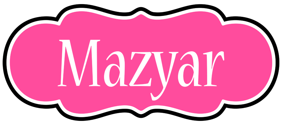 Mazyar invitation logo