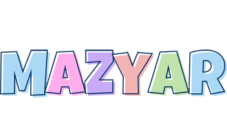 Mazyar pastel logo