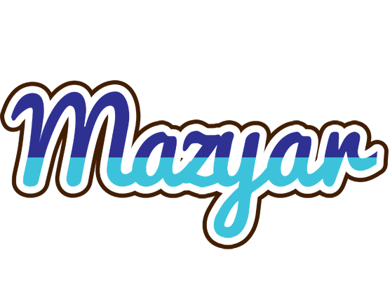 Mazyar raining logo