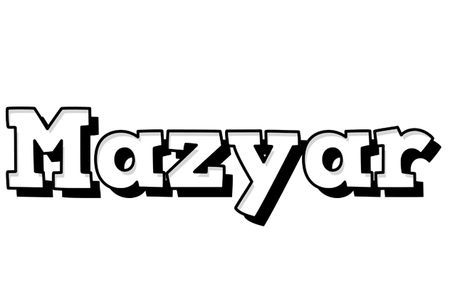 Mazyar snowing logo
