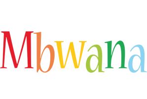 Mbwana birthday logo