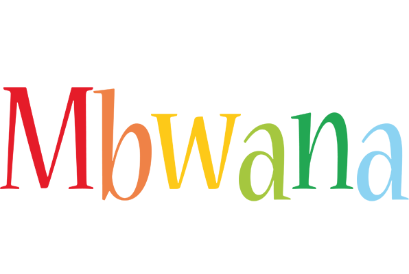 Mbwana birthday logo