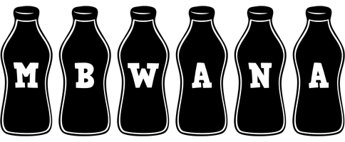 Mbwana bottle logo