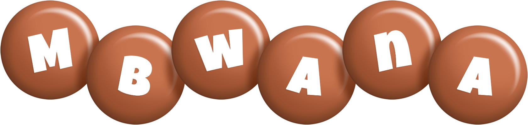 Mbwana candy-brown logo