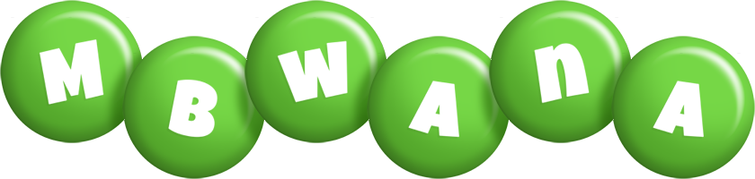 Mbwana candy-green logo