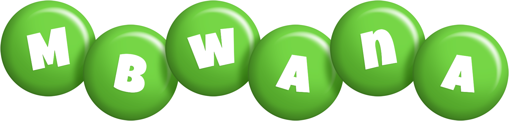 Mbwana candy-green logo